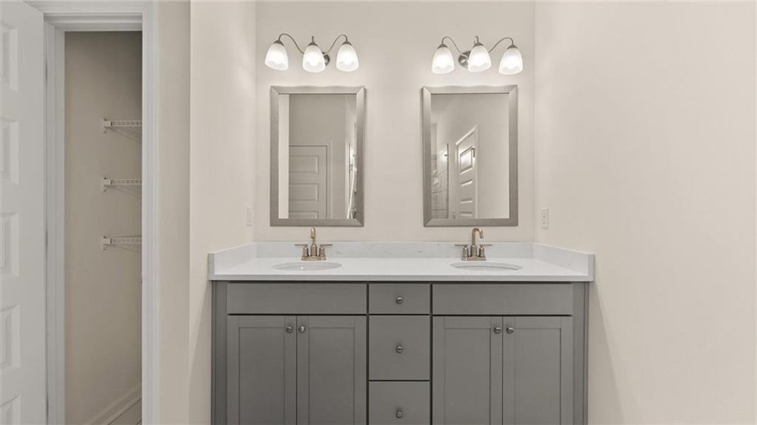 Furnished interior view inside a new home in Heritage Pointe, Senoia (Image 10). Furnished interior view inside a new home in Heritage Pointe, Senoia (Image 10).