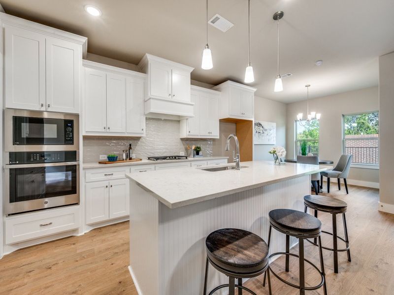 Representative furnished interior of a home built from the Messina by Ladera Texas in Ladera at Timberbrook, Justin (Image 5). Representative furnished interior of a home built from the Messina by Ladera Texas in Ladera at Timberbrook, Justin (Image 5).
