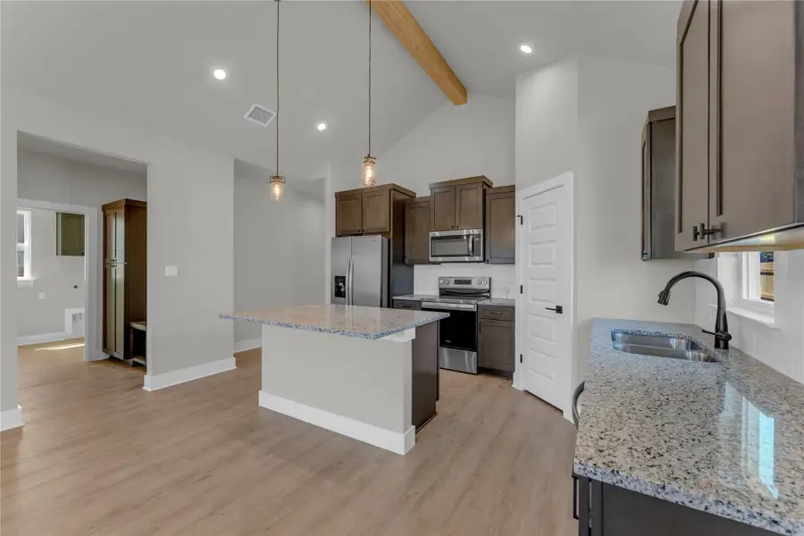 Furnished interior view inside a new home in , Bertram (Image 10). Furnished interior view inside a new home in , Bertram (Image 10).