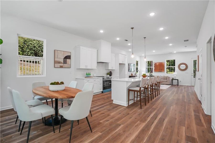 Furnished interior view inside a new home in , Scottdale (Image 4).