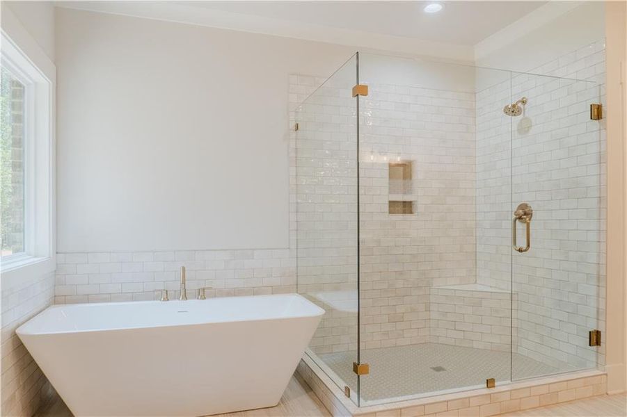 Furnished interior view inside a new home in St. Regis, Oxford (Image 6).
