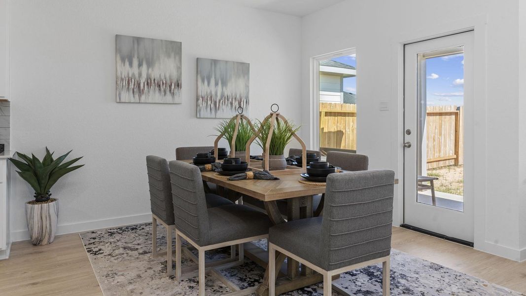 Furnished interior view inside a new home in Holly Ridge, Rosenberg (Image 5).