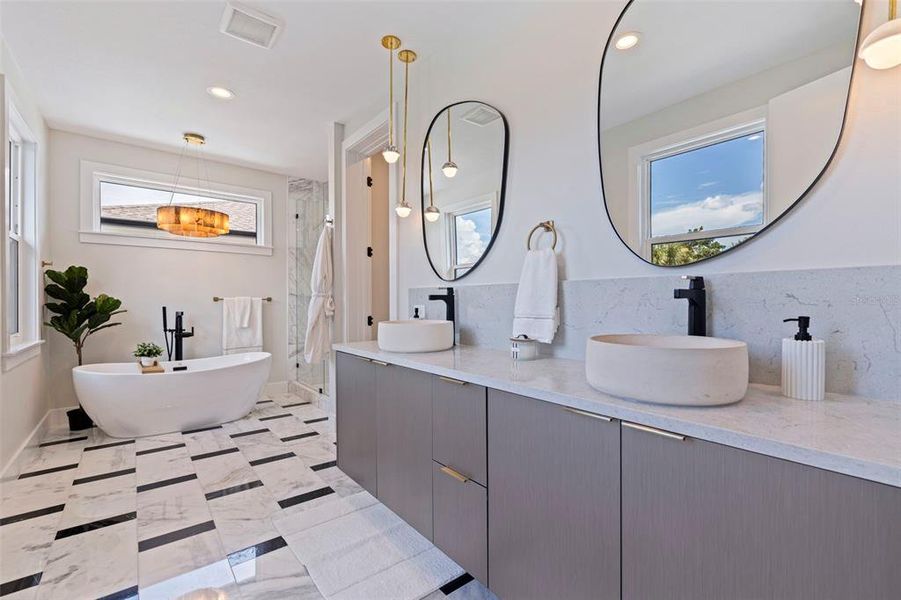 Furnished interior view inside a new home in , St. Petersburg (Image 7).