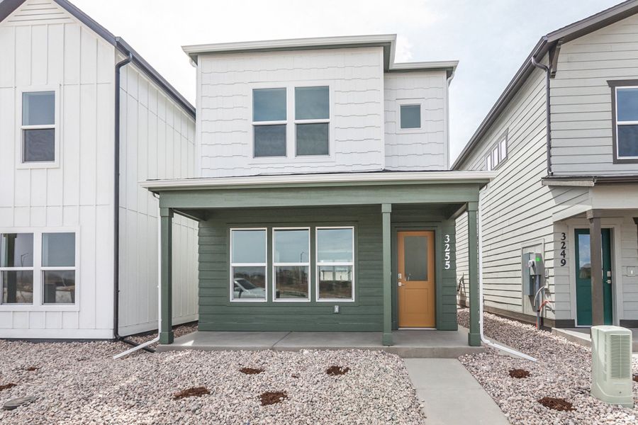 Exterior details and patio area of a home in Bloom, Fort Collins (Image 30).