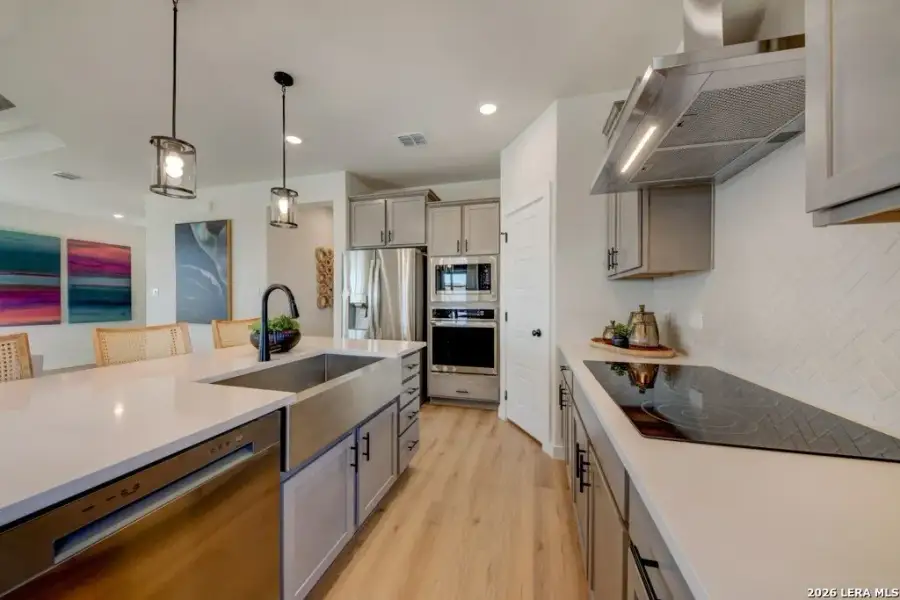 Furnished interior view inside a new home in , San Antonio (Image 5).