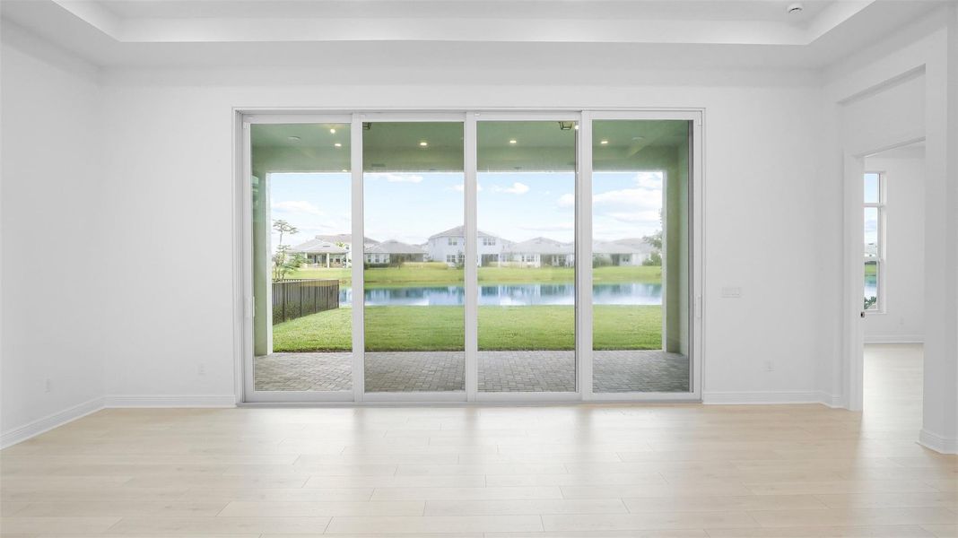 Spacious, unfurnished interior of a new home in Cresswind Palm Beach at Westlake, Westlake (Image 40).