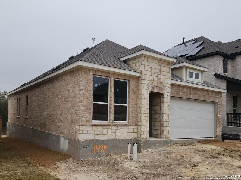 In-progress construction of a new home in Arcadia Ridge, San Antonio, TX (Image 13).