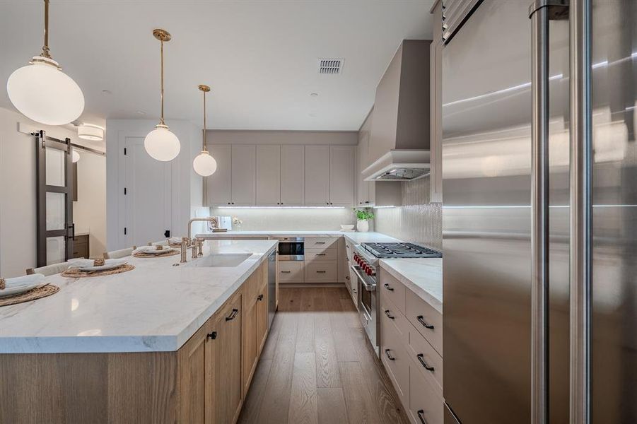 Furnished interior view inside a new home in , University Park (Image 27).