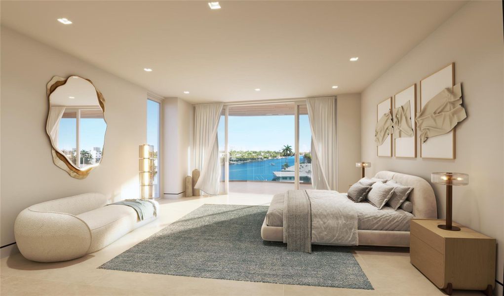 Furnished interior view inside a new home in , Fort Lauderdale (Image 10). Furnished interior view inside a new home in , Fort Lauderdale (Image 10).