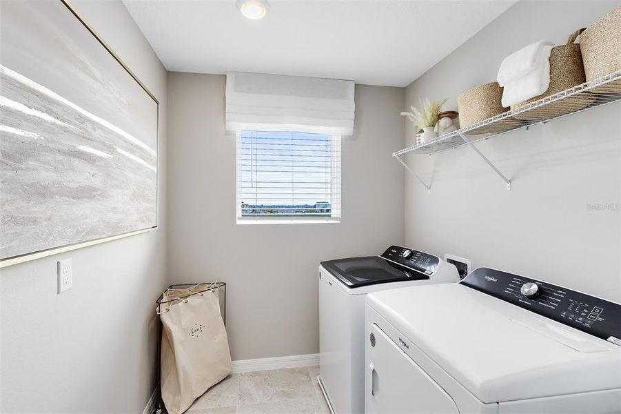 Furnished interior view inside a new home in The Landings at Live Oak Lake, St. Cloud (Image 21).
