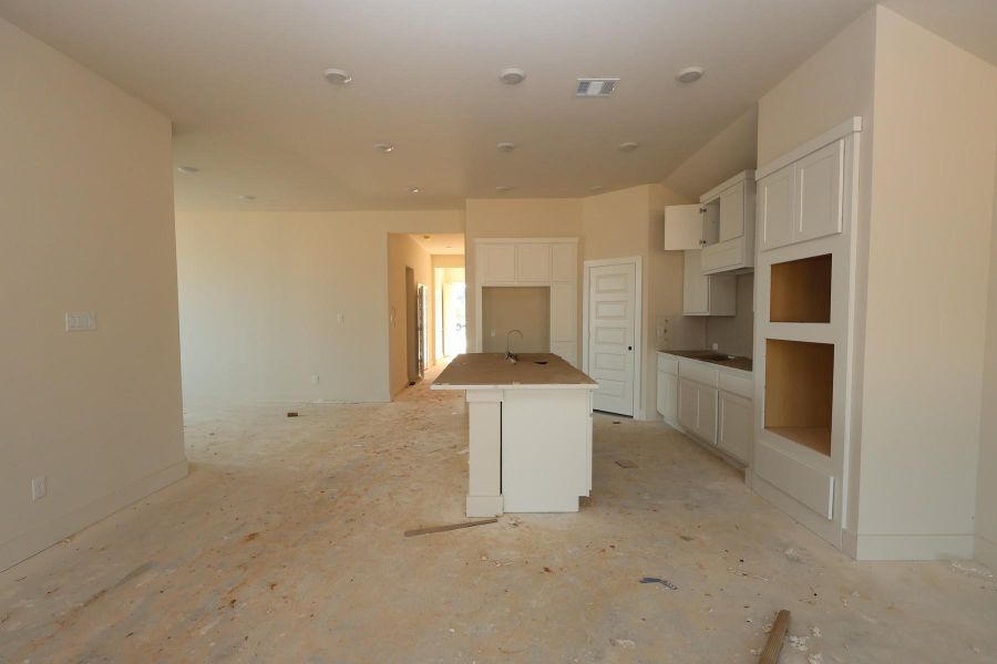 In-progress construction of a new home in Clopton Farms, Montgomery, TX (Image 8).