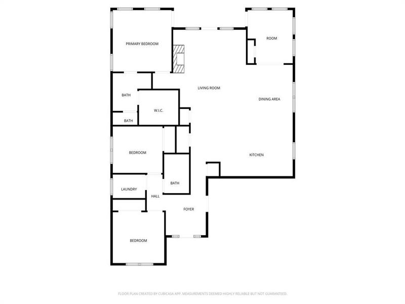 2D floor plan layout of this home in , Winona, TX (Image 4).