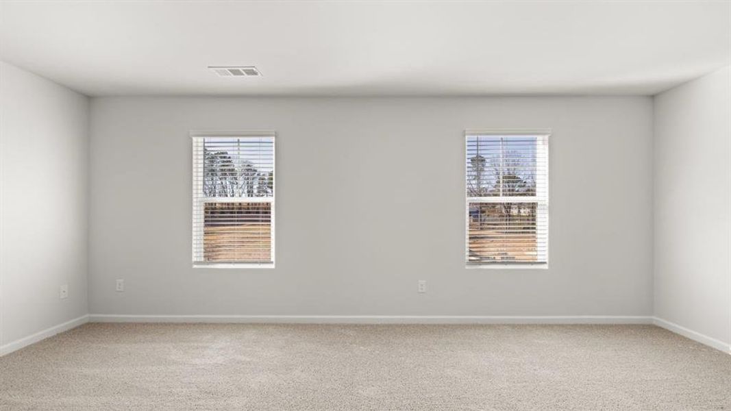 Spacious, unfurnished interior of a new home in Braselton Village, Braselton (Image 23).