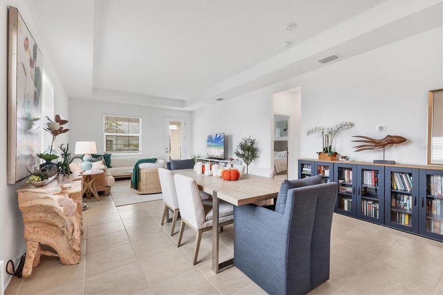 Furnished interior view inside a new home in , Sarasota (Image 12). Furnished interior view inside a new home in , Sarasota (Image 12).