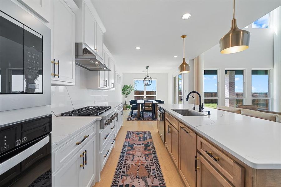 Furnished interior view inside a new home in North Sky, Celina (Image 12). Furnished interior view inside a new home in North Sky, Celina (Image 12).