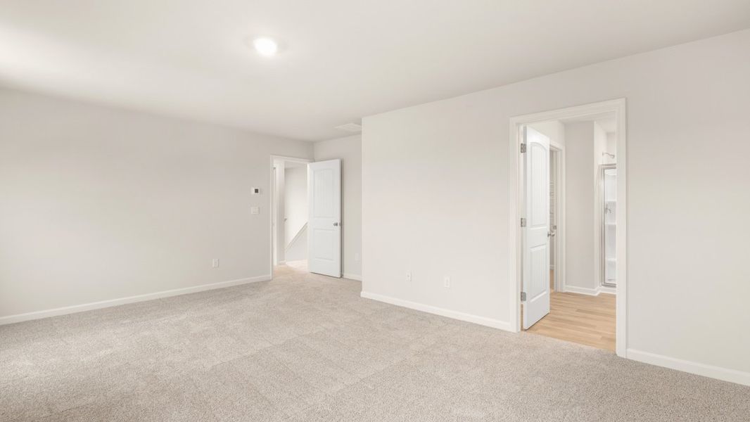 Representative unfurnished interior of a home built from the Belhaven by D.R. Horton in Pointe Park, Union City (Image 22). Representative unfurnished interior of a home built from the Belhaven by D.R. Horton in Pointe Park, Union City (Image 22).