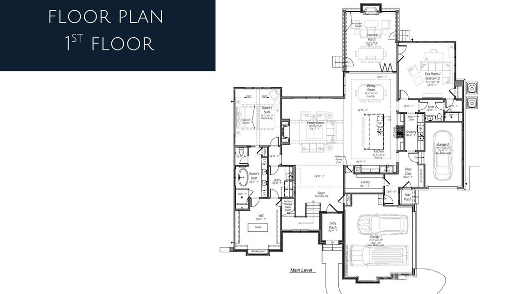 1st Floor Layout