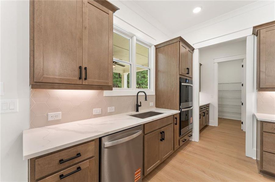 Furnished interior view inside a new home in Lanesborough, Marietta (Image 16).