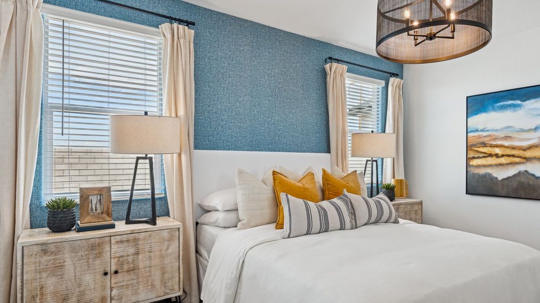 Furnished interior view inside a new home in Heartland Ranch, Coolidge (Image 17).