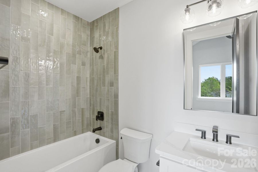 Furnished interior view inside a new home in , Charlotte (Image 12).