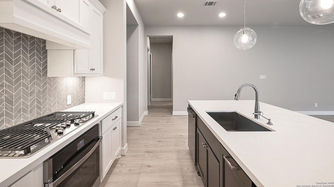 Furnished interior view inside a new home in Veramendi 60', New Braunfels (Image 8).