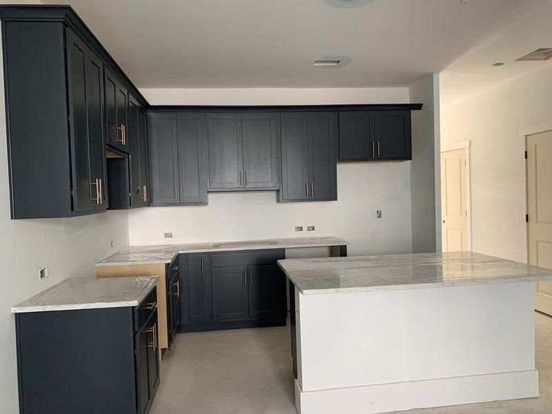 Kitchen featuring Luxe Collection Finishes Construction Progress