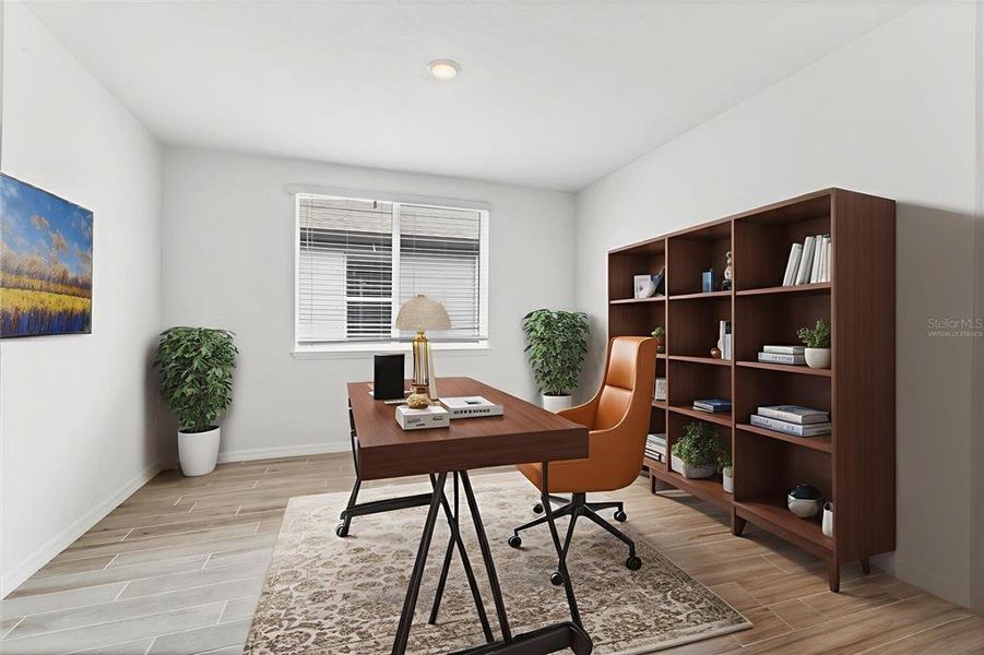 Furnished interior view inside a new home in , Parrish (Image 9).