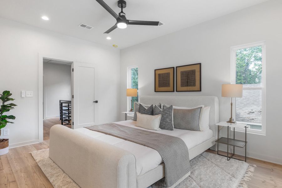 Furnished interior view inside a new home in , Hanahan (Image 30). Furnished interior view inside a new home in , Hanahan (Image 30).