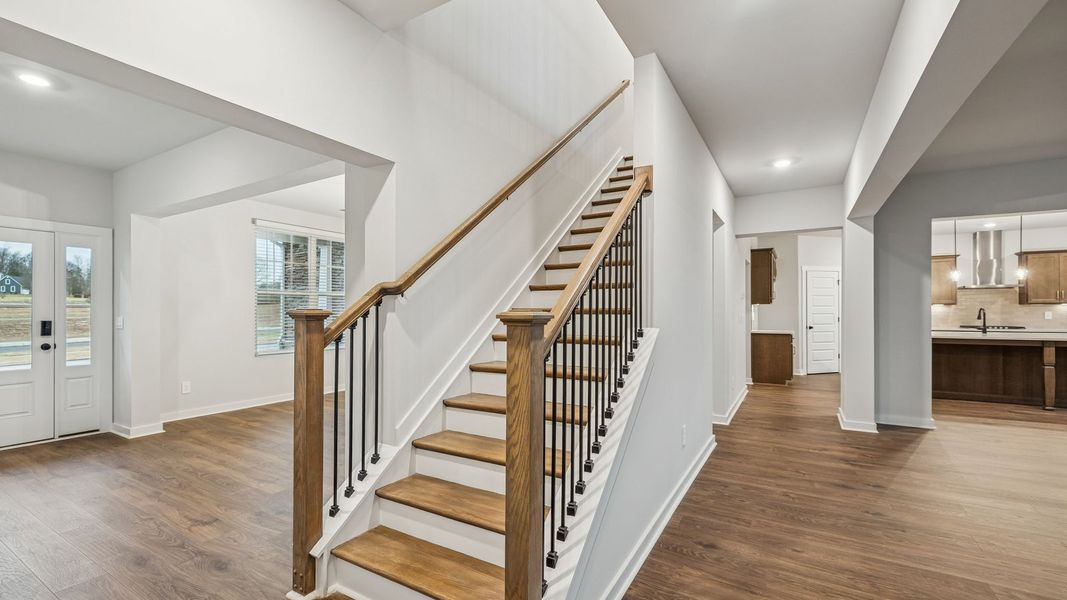 Representative unfurnished interior of a home built from the Tisdale by D.R. Horton in Harvest Point, Spring Hill (Image 37). Representative unfurnished interior of a home built from the Tisdale by D.R. Horton in Harvest Point, Spring Hill (Image 37).