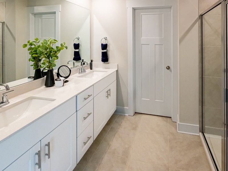 Furnished interior view inside a new home in Chatham Forest, Duncan (Image 10). Furnished interior view inside a new home in Chatham Forest, Duncan (Image 10).