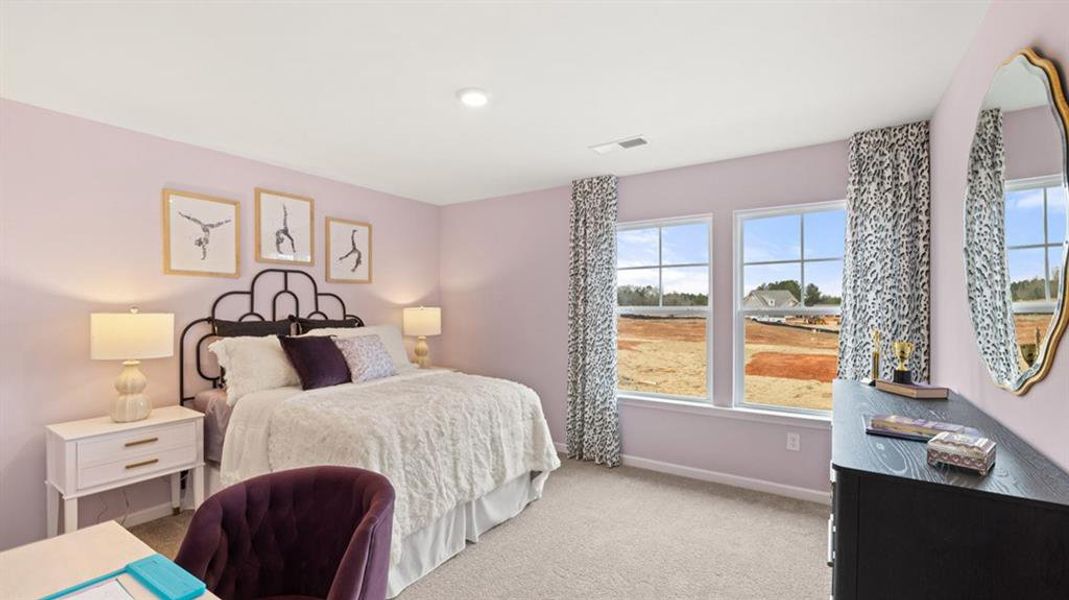 Furnished interior view inside a new home in Heritage Pointe, Senoia (Image 6).