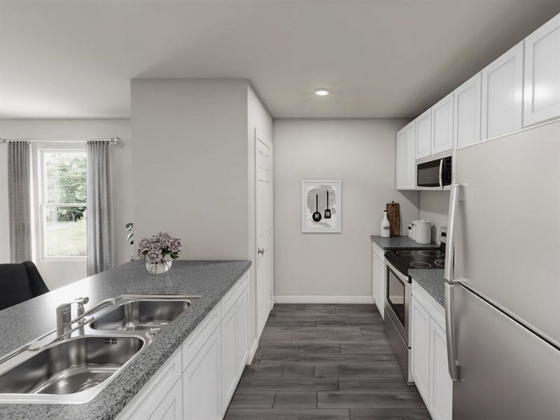 Furnished interior view inside a new home in Meadows of Chandler, Chandler (Image 9).