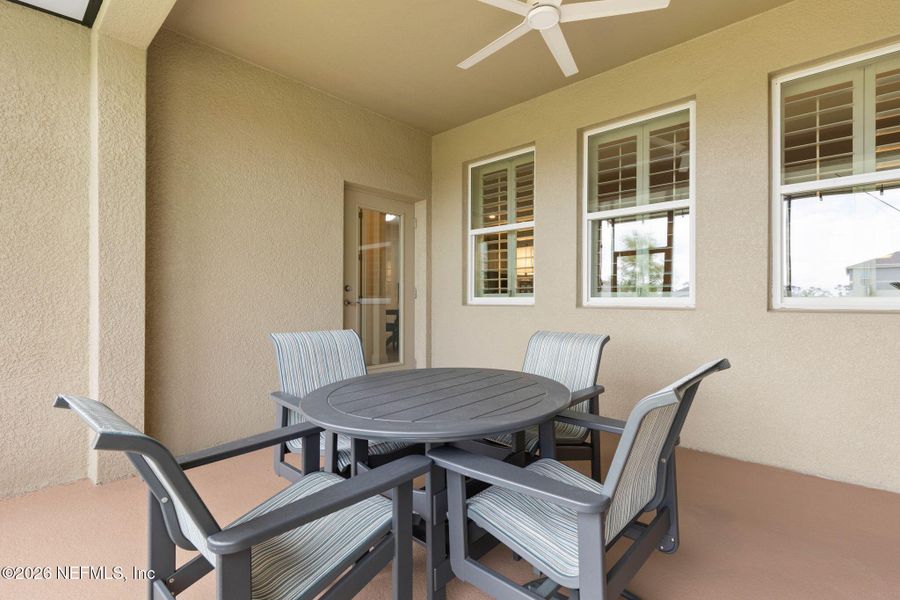 Exterior details and patio area of a home in , Ormond Beach (Image 3). Exterior details and patio area of a home in , Ormond Beach (Image 3).
