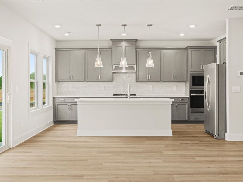 Furnished interior view inside a new home in Cedar Shoals - Signature Collection, Piedmont (Image 3).