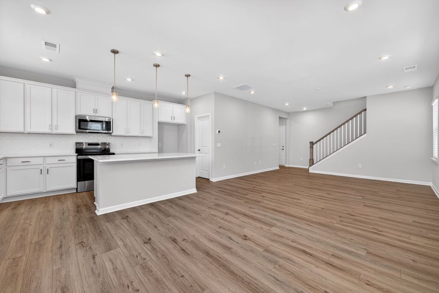 Spacious, unfurnished interior of a new home in Ellis Townes, Charlotte (Image 26). Spacious, unfurnished interior of a new home in Ellis Townes, Charlotte (Image 26).
