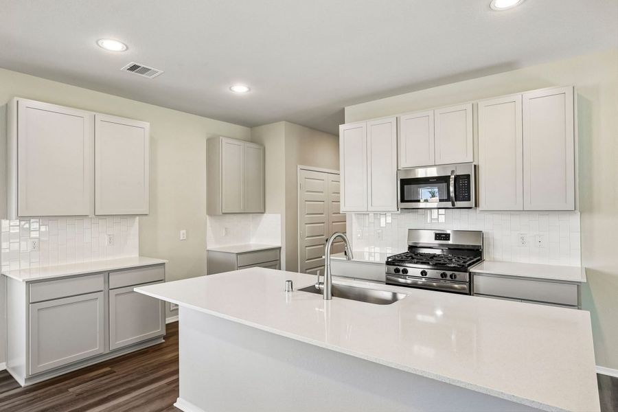 Furnished interior view inside a new home in Mustang Meadows, Waller (Image 8).