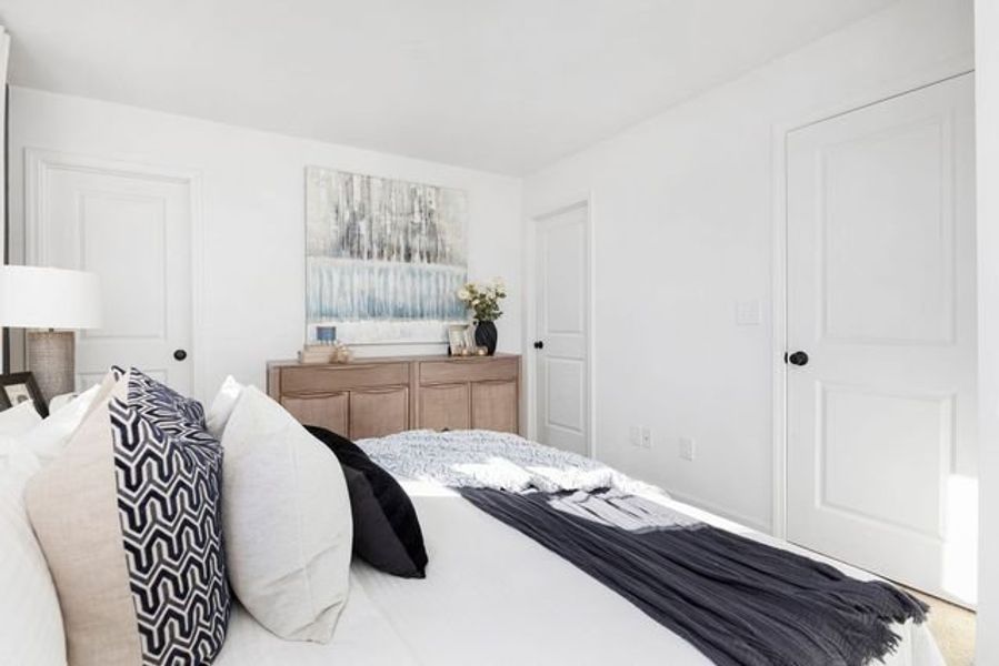 Representative furnished interior of a home built from the Miles II by True Homes in Colvin Park, Rock Hill (Image 16).