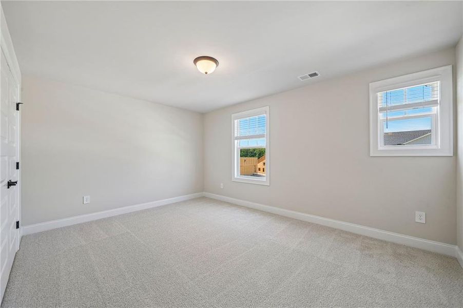 Spacious, unfurnished interior of a new home in Vines at Mill Creek - Legacy Series, Braselton (Image 31). Spacious, unfurnished interior of a new home in Vines at Mill Creek - Legacy Series, Braselton (Image 31).