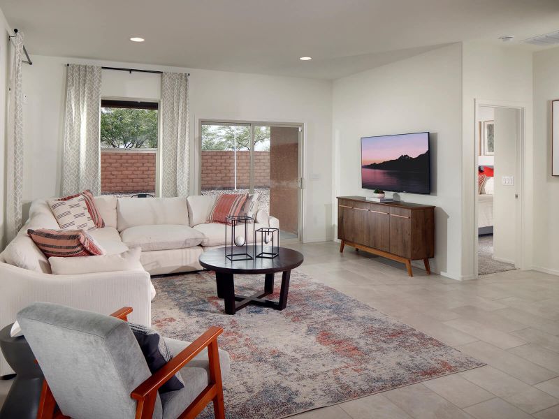 The 2380 plan modeled at La Estancia in Tucson, AZ.