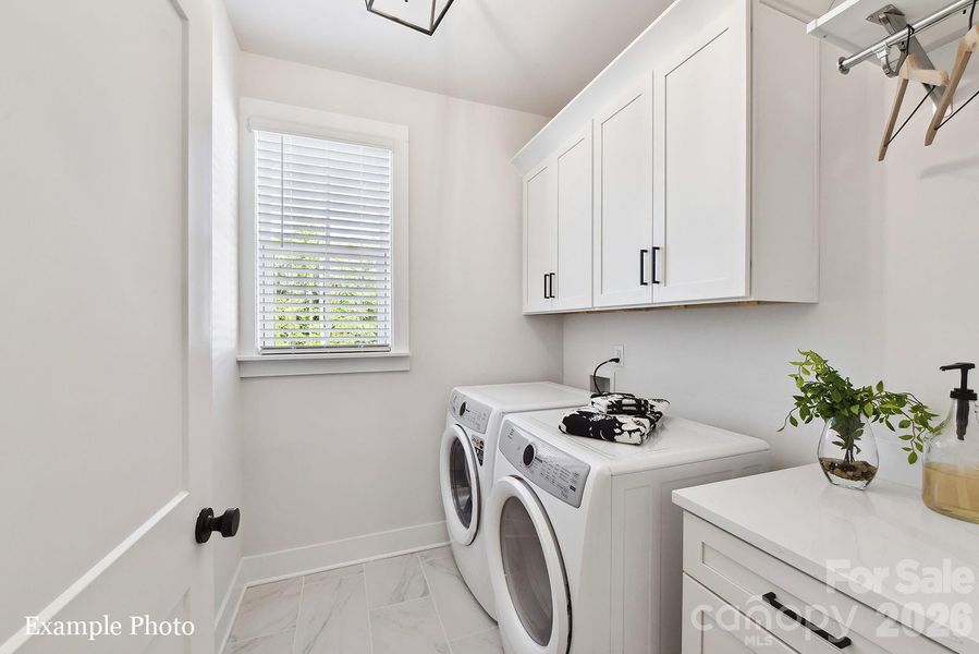 Furnished interior view inside a new home in Endhaven Terraces, Charlotte (Image 15).
