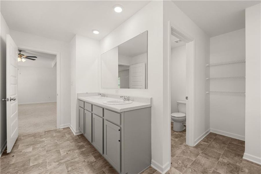 Furnished interior view inside a new home in The Reserve at Calcutta, Stockbridge (Image 3).