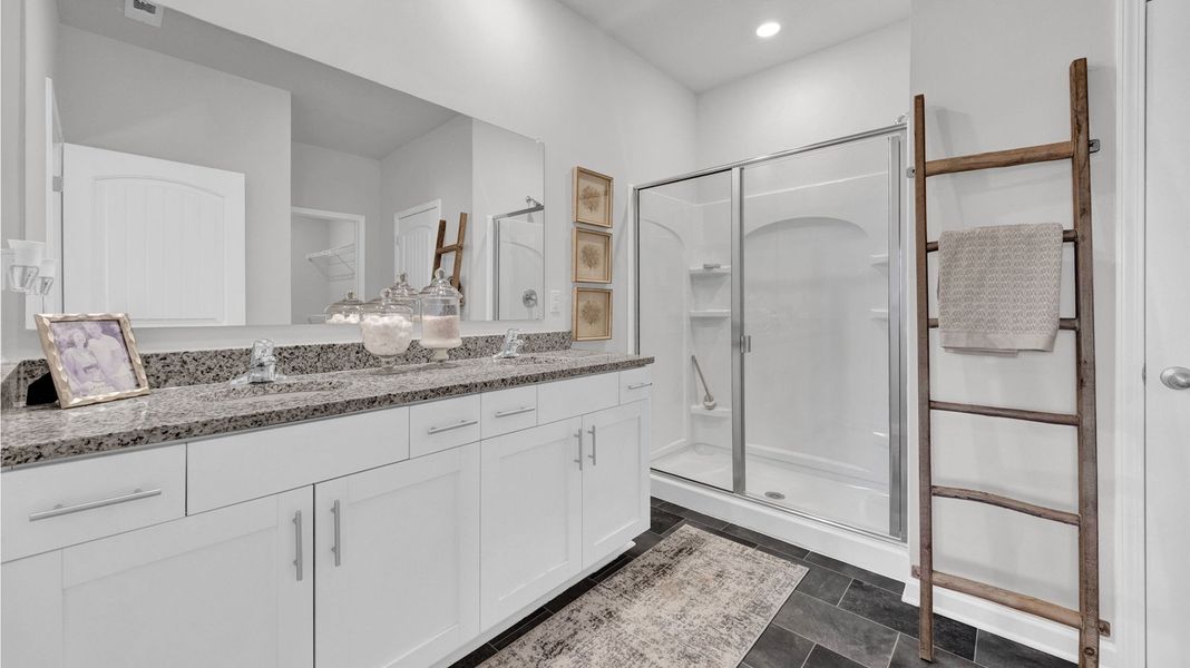 Furnished interior view inside a new home in Riggs Pointe, Millington (Image 21).