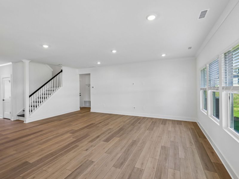 Spacious, unfurnished interior of a new home in Watkins Glen, Raleigh (Image 12). Spacious, unfurnished interior of a new home in Watkins Glen, Raleigh (Image 12).