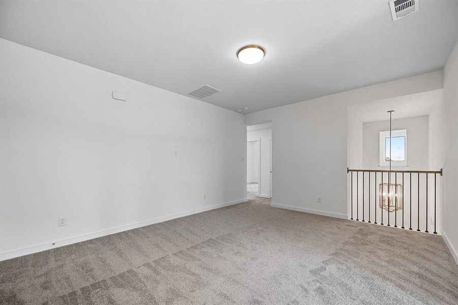 Spacious, unfurnished interior of a new home in Waterscape: 50ft. lots, Royse City (Image 16).