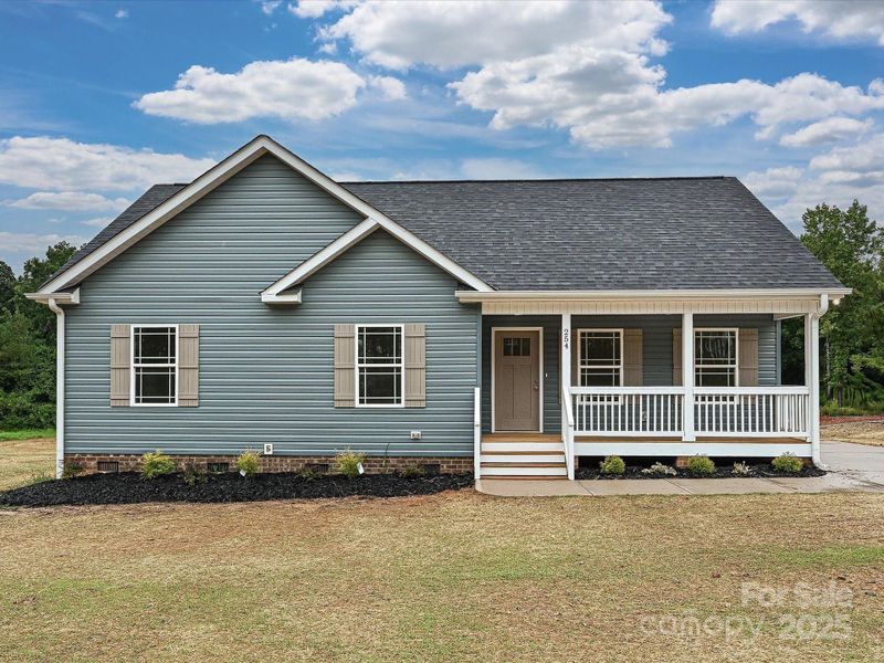 Front exterior of a new home in , York, SC, highlighting curb appeal (Image 18).