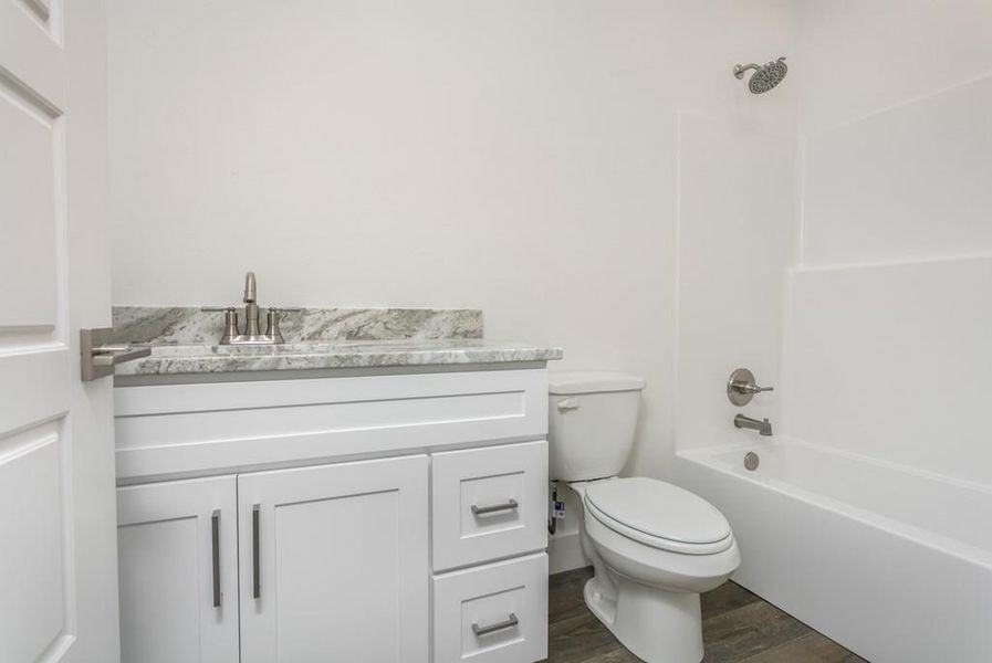 Furnished interior view inside a new home in , Fredericksburg (Image 11).