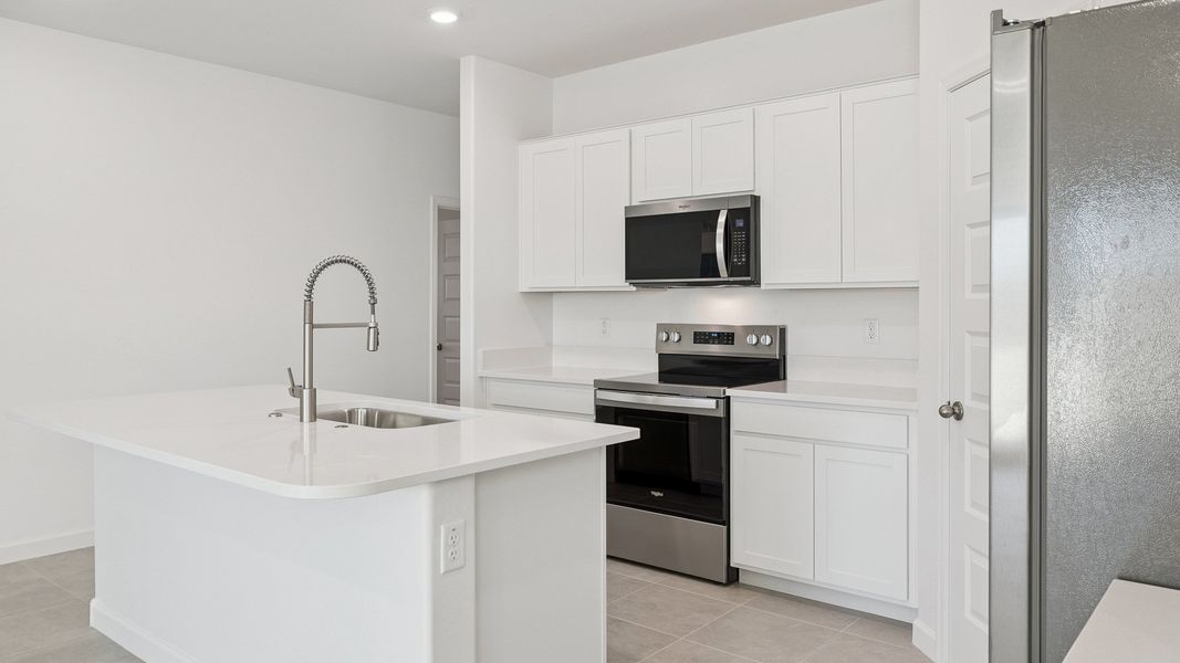 Furnished interior view inside a new home in Desert Moon Estates, Buckeye (Image 8).