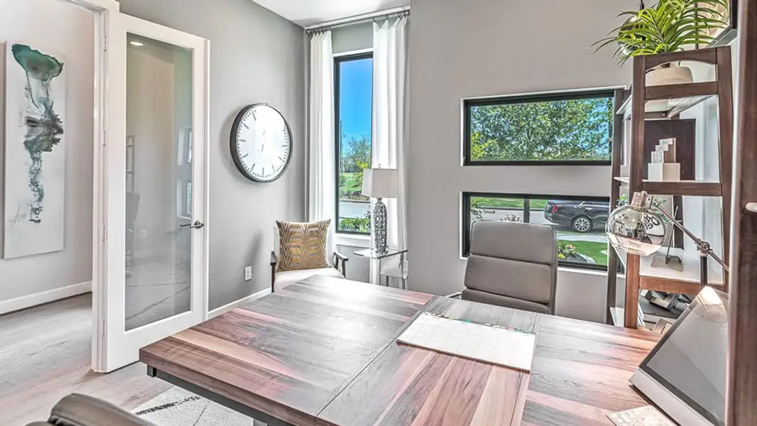 Furnished interior view inside a new home in Trillium, Richmond (Image 7).
