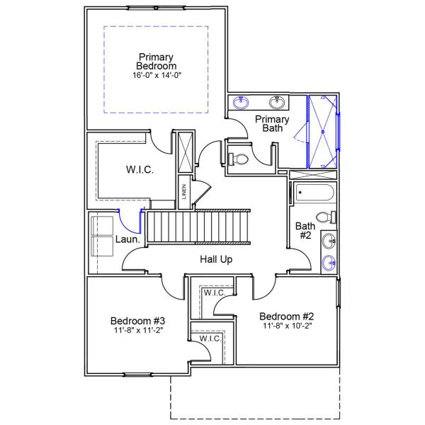 2D floor plan layout of this home in Sweetbrier, Durham, NC (Image 3). 2D floor plan layout of this home in Sweetbrier, Durham, NC (Image 3).