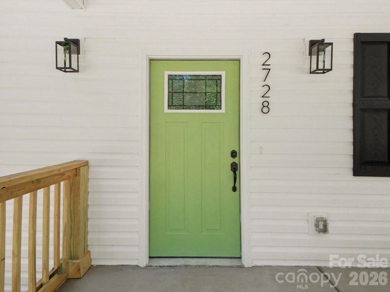 Exterior details and patio area of a home in , Gastonia (Image 25).